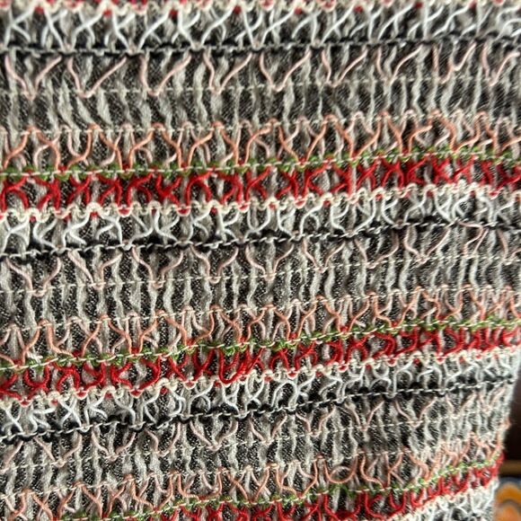 American Eagle Outfitters Striped Jumpsuit - Black, Tan, and Orange XS - Picture 14 of 16